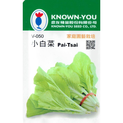 四季園 小白菜 Pai Tsai【農友種苗】蔬菜原包裝種子 約2000粒/包 新鮮種子