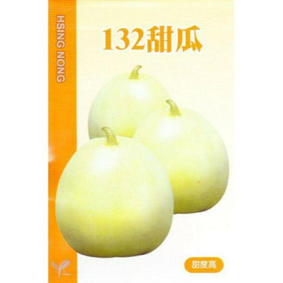 四季園 132甜瓜 密瓜 香瓜【瓜果類種子】興農牌中包裝 每包約1公克