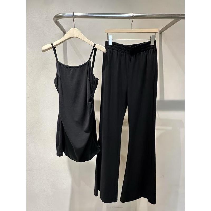 dear.day 韓國連線 正韓 抓皺背心套裝-細節圖6