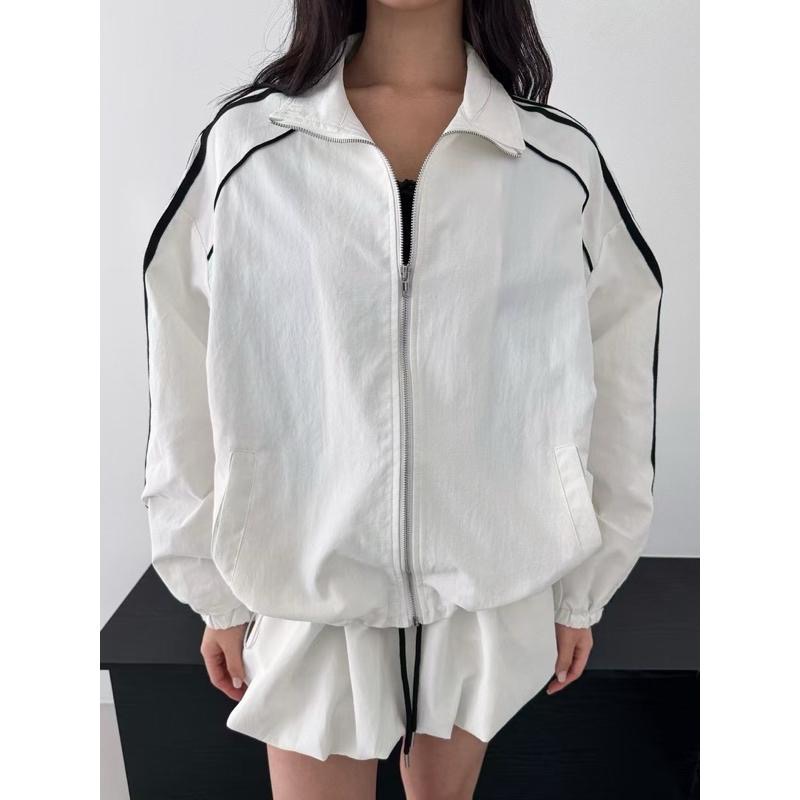 dear.day 韓國🇰🇷連線 正韓 休閒外套+泡泡褲裙套裝set-細節圖4