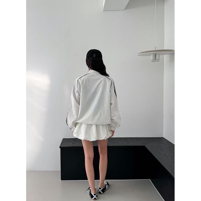 dear.day 韓國🇰🇷連線 正韓 休閒外套+泡泡褲裙套裝set-細節圖5