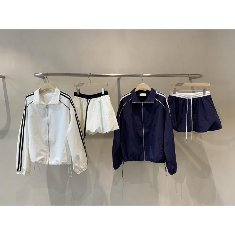 dear.day 韓國🇰🇷連線 正韓 休閒外套+泡泡褲裙套裝set-細節圖6