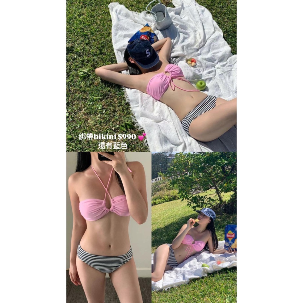 dear.day 韓國🇰🇷連線 「多款可選」 正韓 2件式｜連身泳衣｜bikini |比基尼|長袖泳衣 外罩-規格圖2