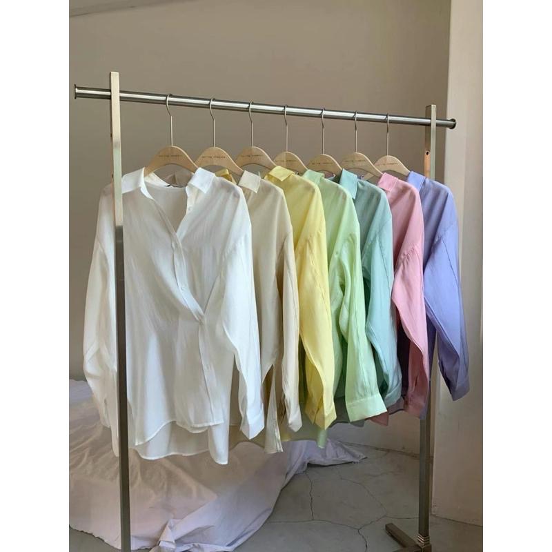 dear.day 韓國🇰🇷連線 正韓 透膚襯衫-細節圖5