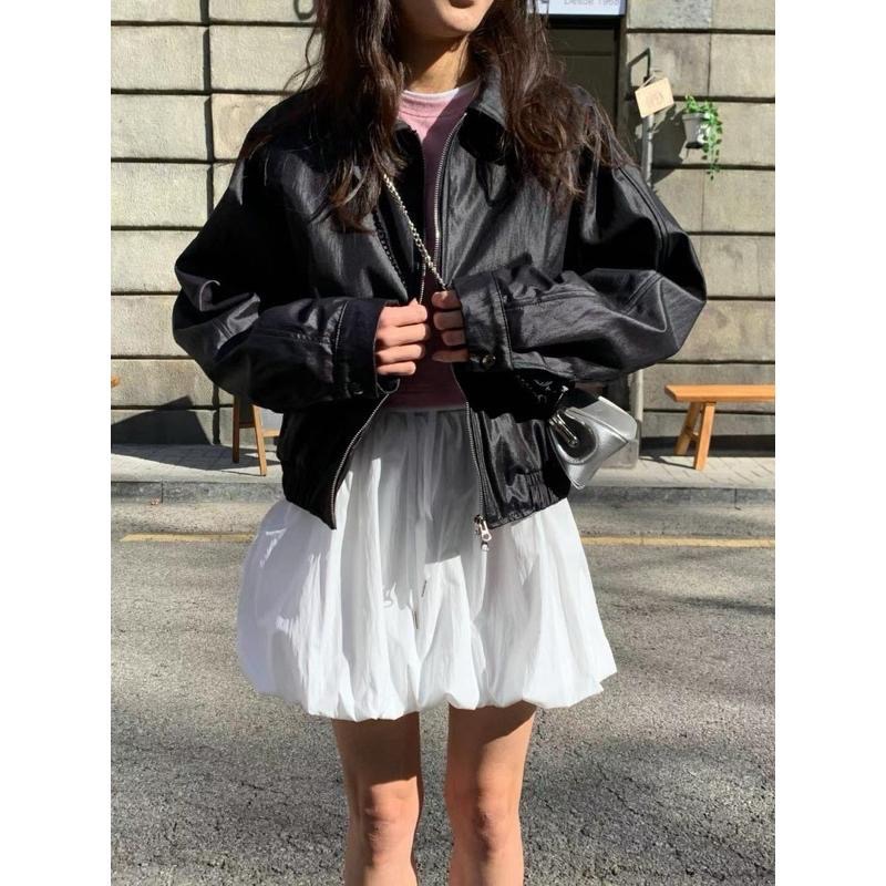 dear.day現/預購 韓國🇰🇷連線 正韓 1780風衣外套/750撞色上衣/850泡泡裙-細節圖3