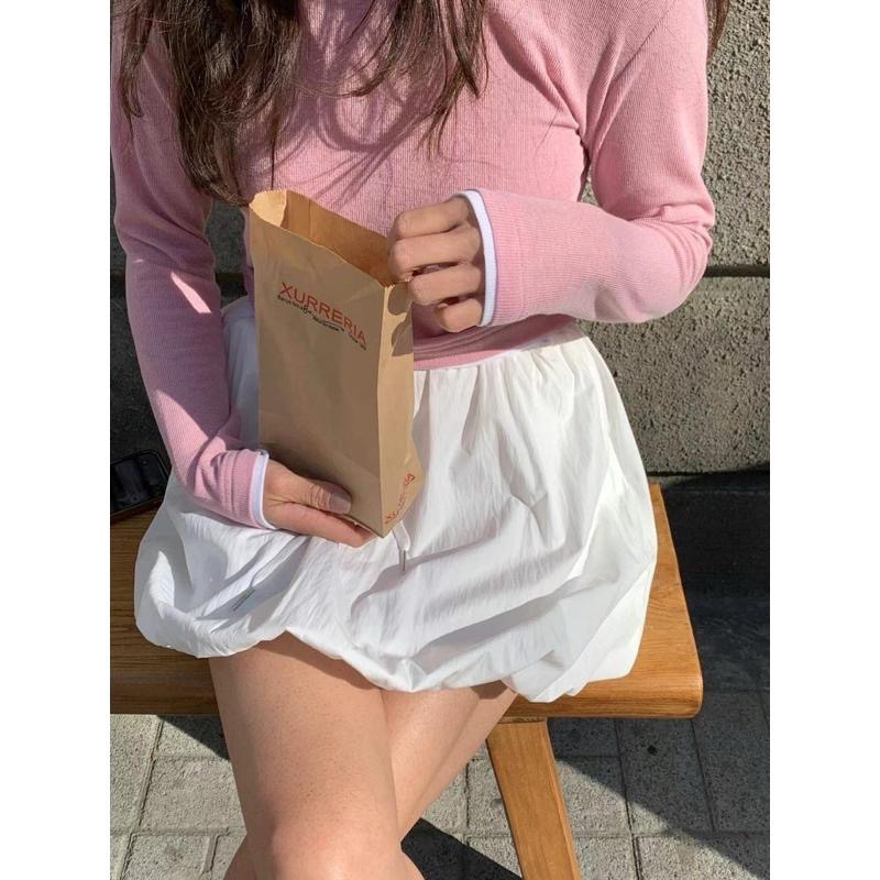 dear.day現/預購 韓國🇰🇷連線 正韓 1780風衣外套/750撞色上衣/850泡泡裙-細節圖5