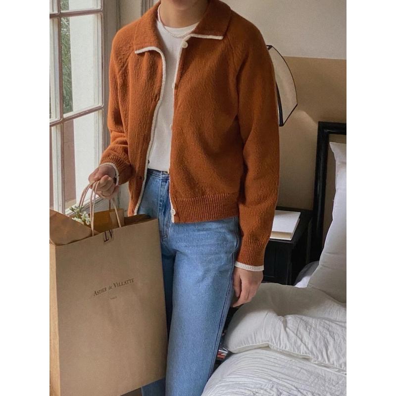 dear.day 現 韓國🇰🇷連線 正韓 滾邊針織-細節圖2