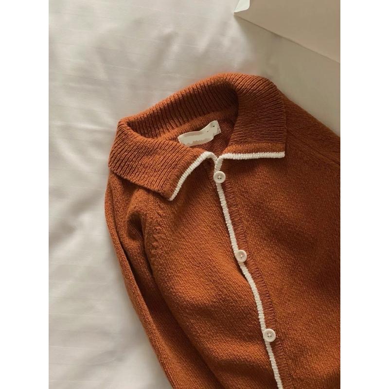 dear.day 現 韓國🇰🇷連線 正韓 滾邊針織-細節圖5