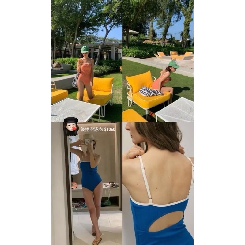 dear.day 現/預 韓國🇰🇷連線 正韓 連身泳衣｜比基尼｜2件式泳衣-規格圖9