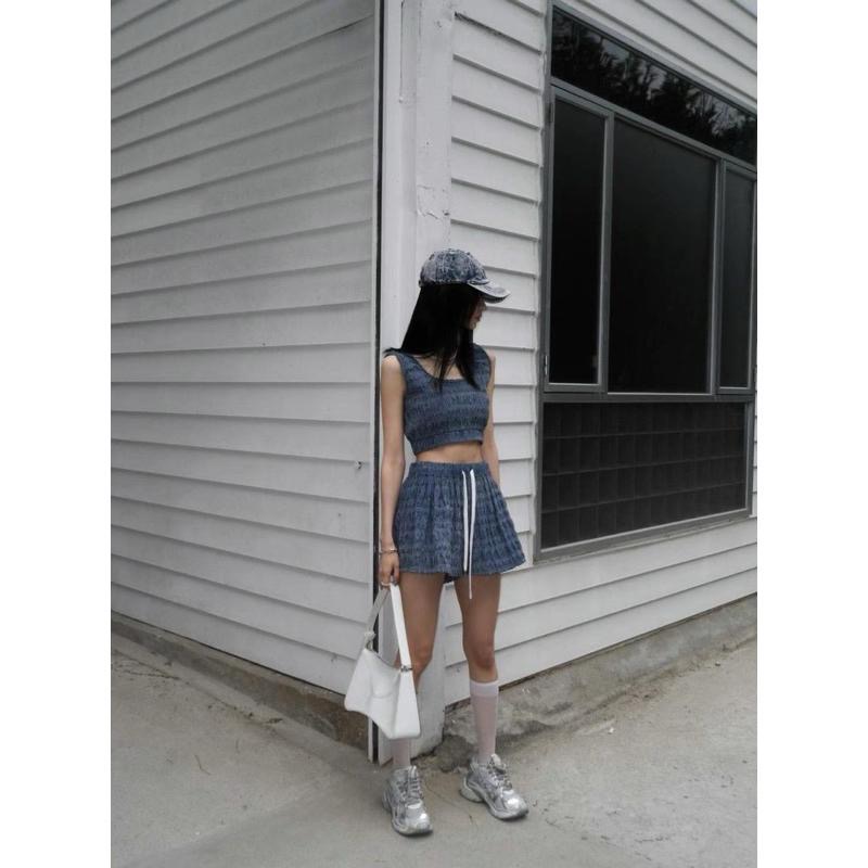 dear.day 現 韓國🇰🇷連線  正韓 2件套｜背心｜上衣-細節圖3