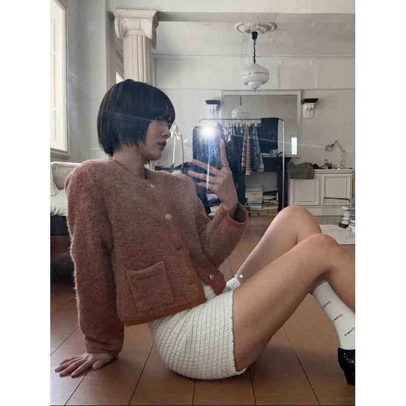 dear.day 現 韓國🇰🇷連線 正韓 毛毛開襟外套-細節圖3