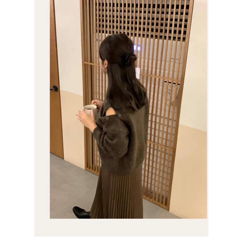 dear.day 現 韓國🇰🇷連線 正韓 鈕釦設計上衣-細節圖2