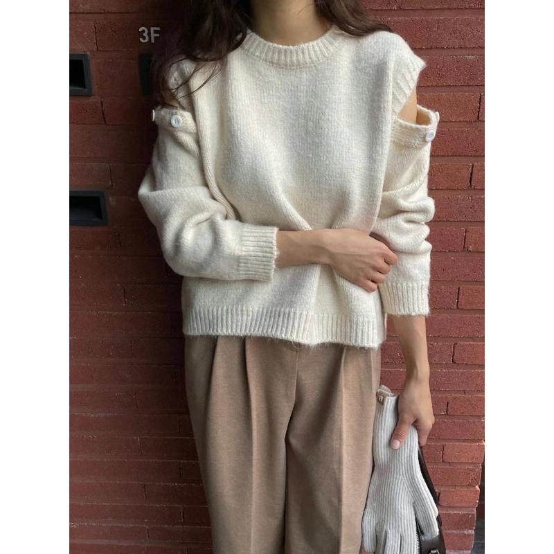 dear.day 現 韓國🇰🇷連線 正韓 鈕釦設計上衣-細節圖5