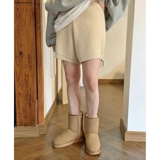 dear.day（現）韓國🇰🇷連線 正韓 QQ針織短褲-細節圖2