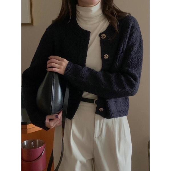 dear.day 現 韓國🇰🇷連線 正韓 針織開襟上衣｜針織外套-細節圖2