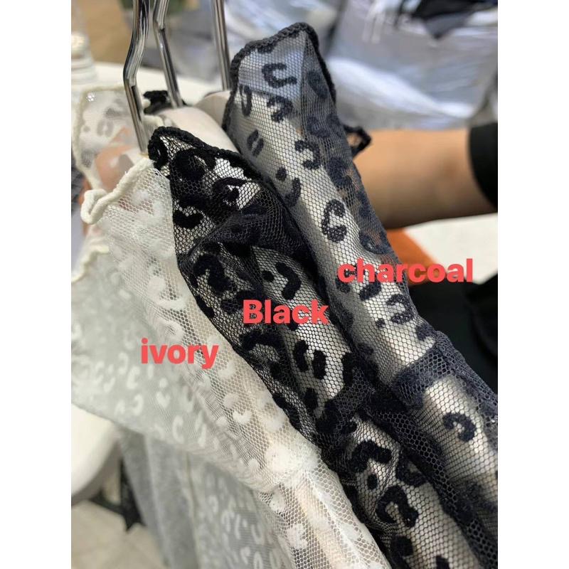 dear.day現 韓國🇰🇷連線 正韓 木耳邊內搭上衣｜素面｜花紋-細節圖9