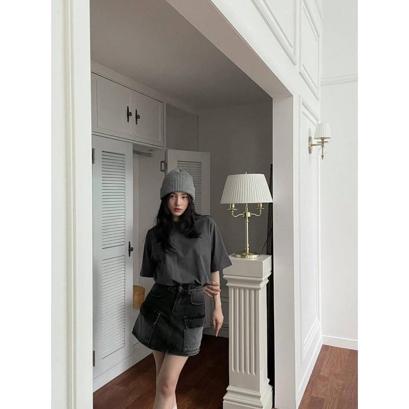 dear.day 現 韓國🇰🇷連線 正韓 1290口袋牛仔褲裙-細節圖2