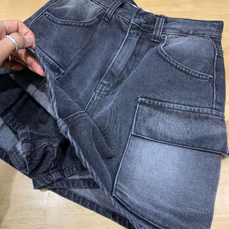 dear.day 現 韓國🇰🇷連線 正韓 1290口袋牛仔褲裙-細節圖3