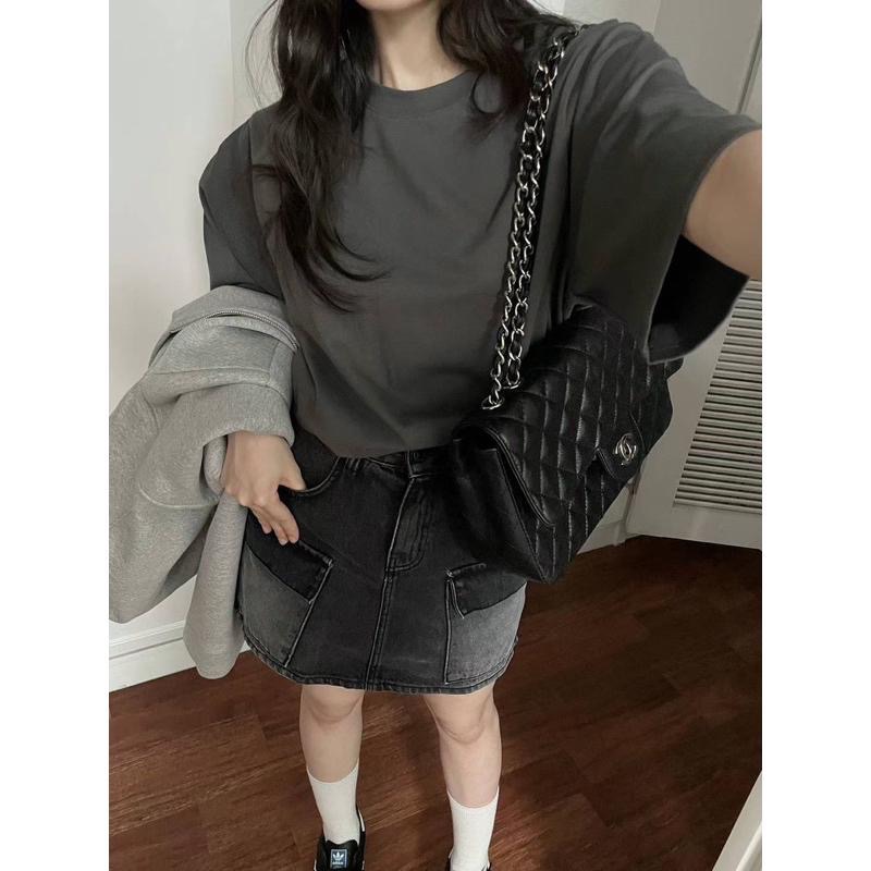 dear.day 現 韓國🇰🇷連線 正韓 1290口袋牛仔褲裙-細節圖9