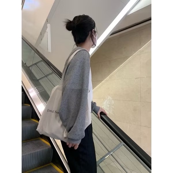 dear.day 3色 韓國🇰🇷連線 正韓 針織小罩衫/ 小外套/薄外套-細節圖3