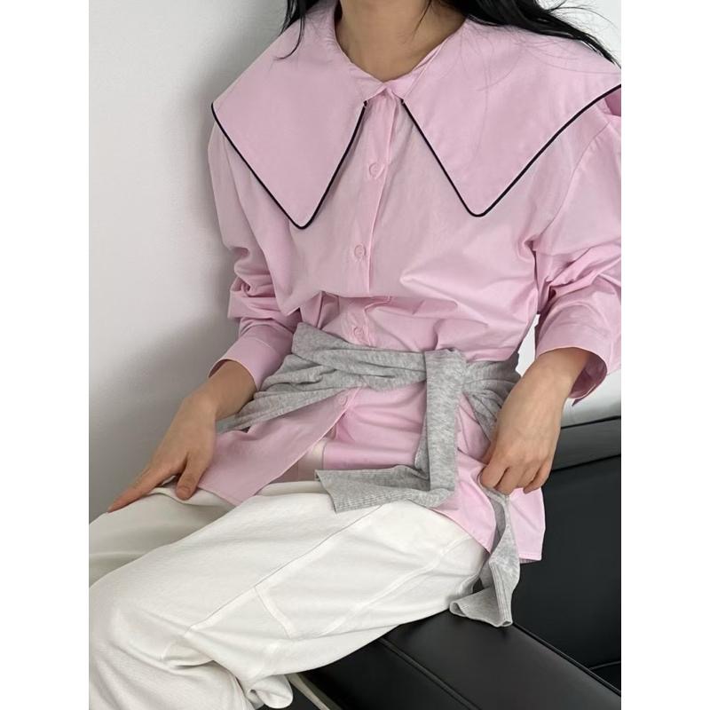 dear.day 現 韓國🇰🇷連線 正韓 1250大翻領襯衫-細節圖4