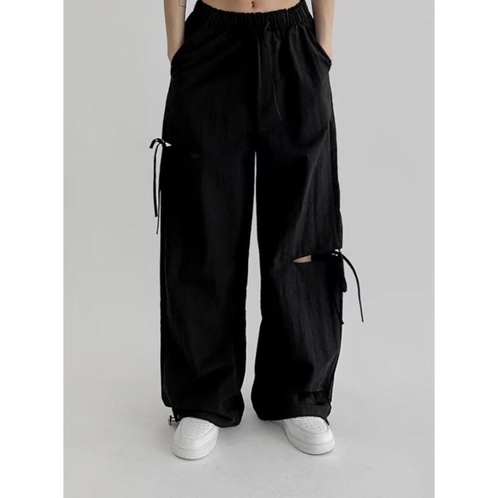 dear.day 韓國🇰🇷連線 正韓 1090綁帶長褲-細節圖2