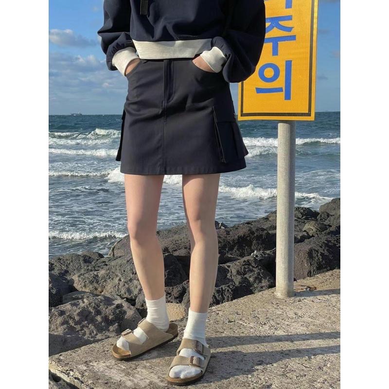 dear.day 韓國🇰🇷連線 正韓 990工裝裙｜短裙-細節圖5