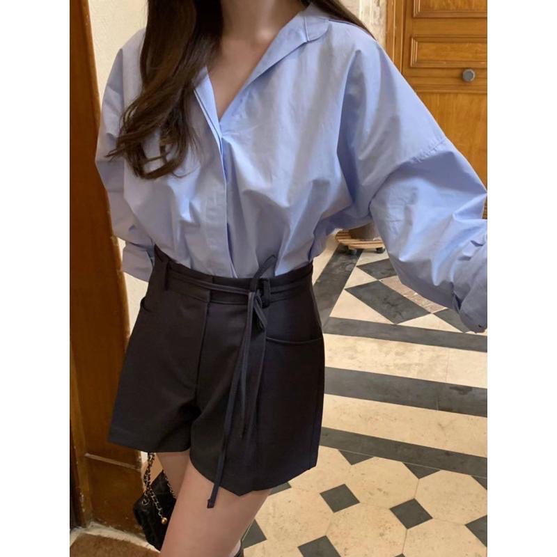 dear.day 韓國🇰🇷連線 正韓 打褶短褲-細節圖5