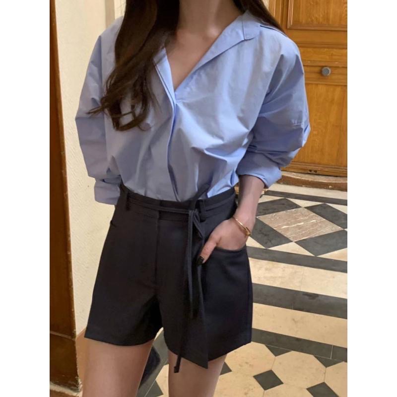 dear.day 韓國🇰🇷連線 正韓 打褶短褲-細節圖7