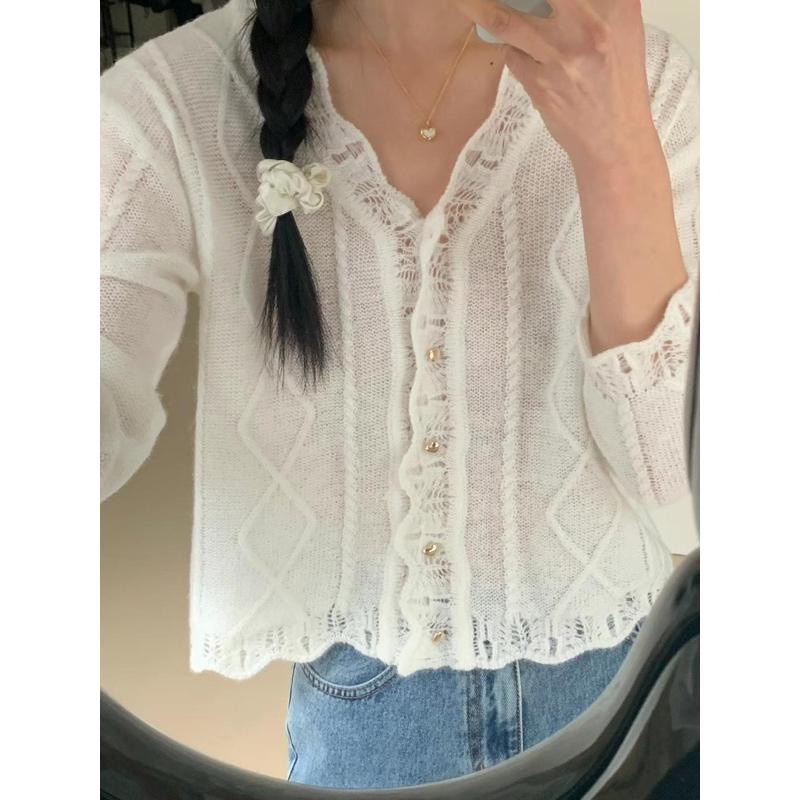 dear.day 現 韓國🇰🇷連線 正韓 針織開襟上衣｜外套 3款可選-細節圖2