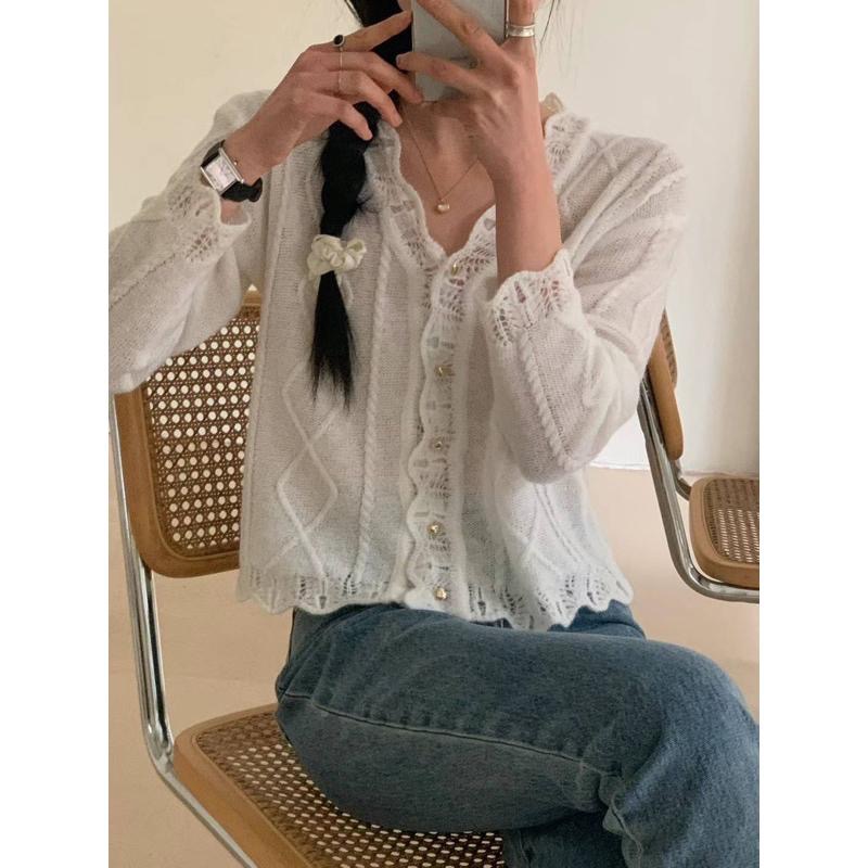 dear.day 現 韓國🇰🇷連線 正韓 針織開襟上衣｜外套 3款可選-細節圖4