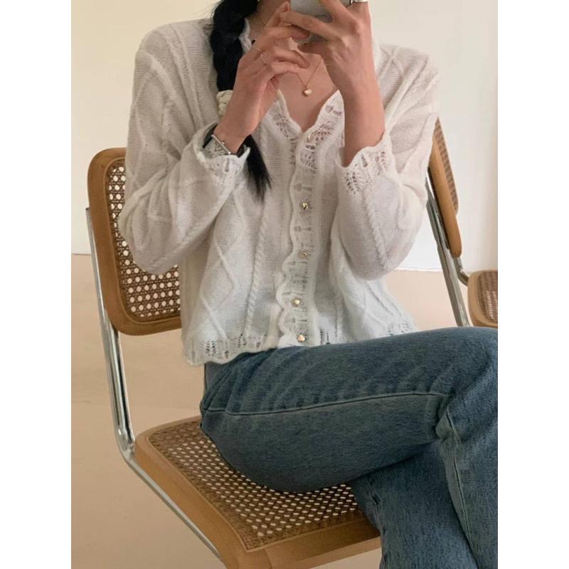 dear.day 現 韓國🇰🇷連線 正韓 針織開襟上衣｜外套 3款可選-細節圖5