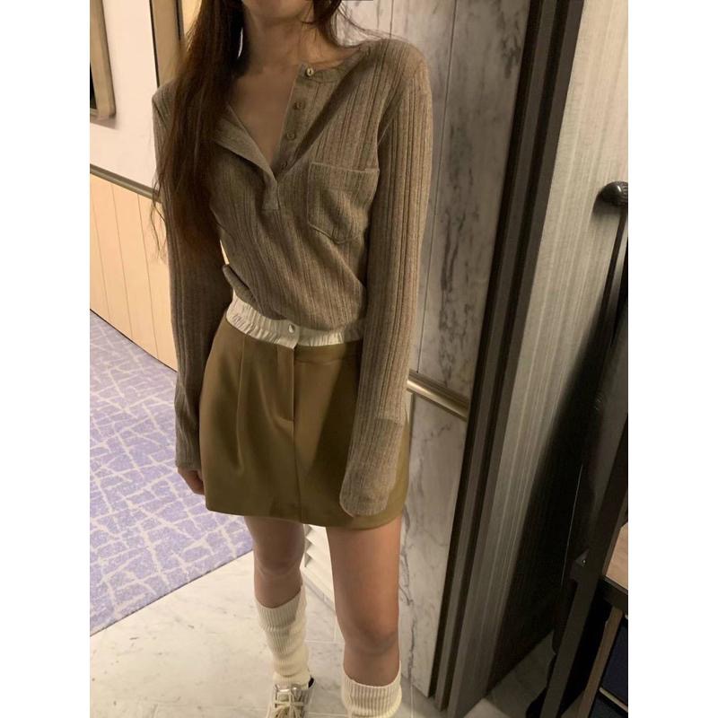 dear.day 現 韓國🇰🇷連線 正韓 1020 拼接半裙｜短裙|蛋糕裙-細節圖6