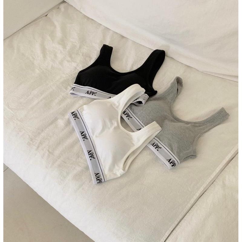 dear.day 現 韓國🇰🇷連線 正韓 Jennie Style 字母bra top-細節圖4