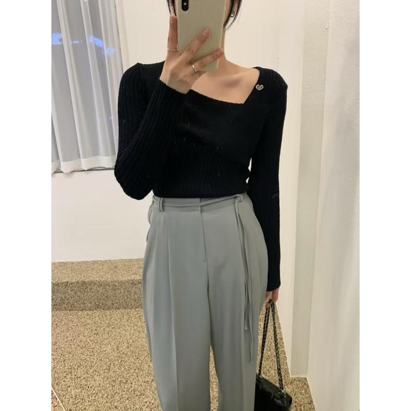 dear.day 現 韓國🇰🇷連線 正韓 690交叉設計上衣-細節圖7