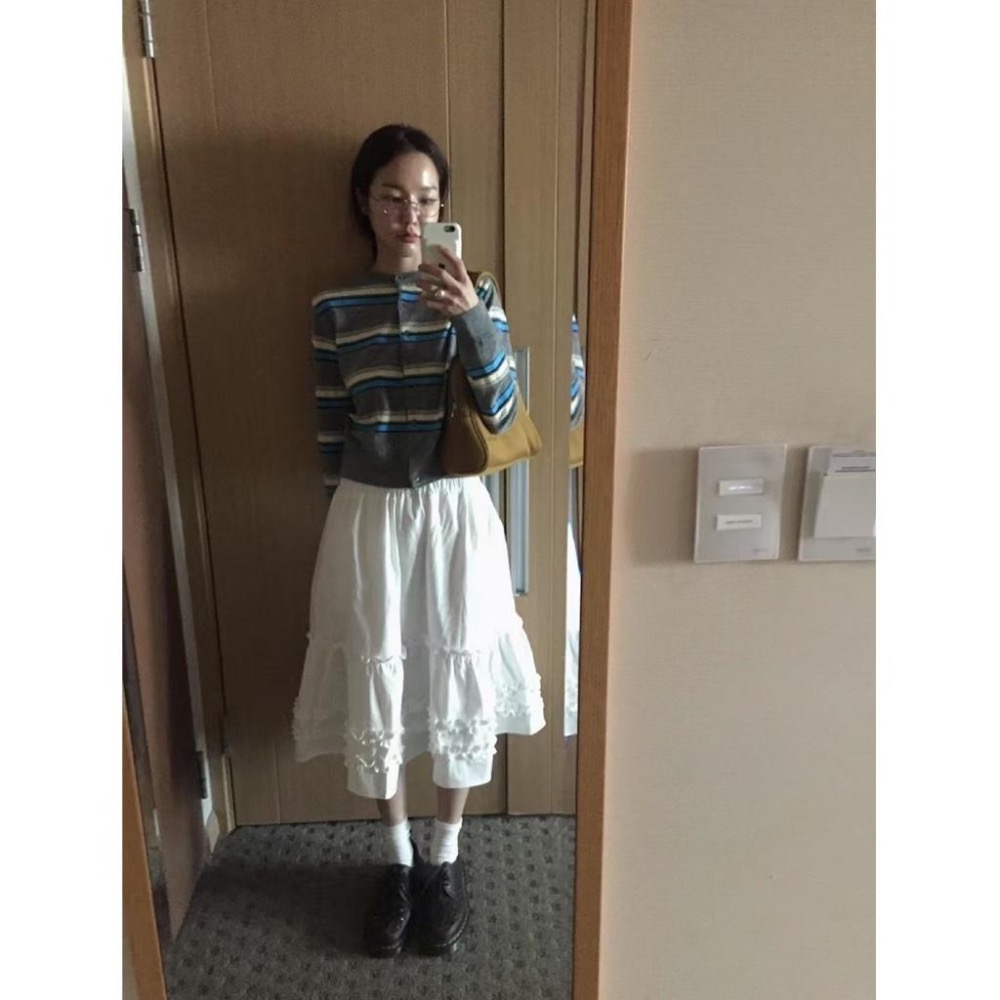 dear.day 韓國🇰🇷連線 正韓 1080蛋糕半裙-細節圖2