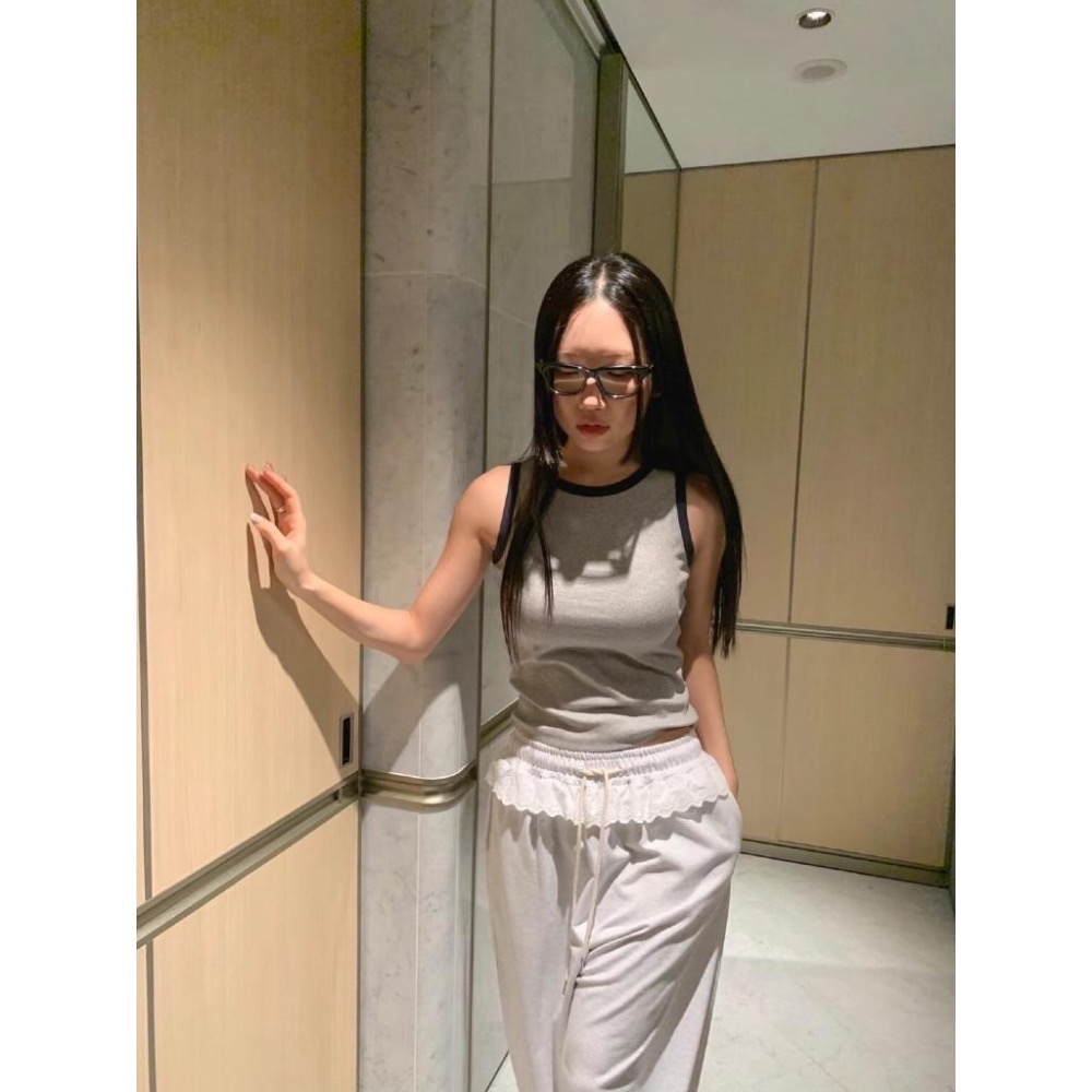 dear.day 韓國🇰🇷連線 正韓 499滾邊背心-細節圖2