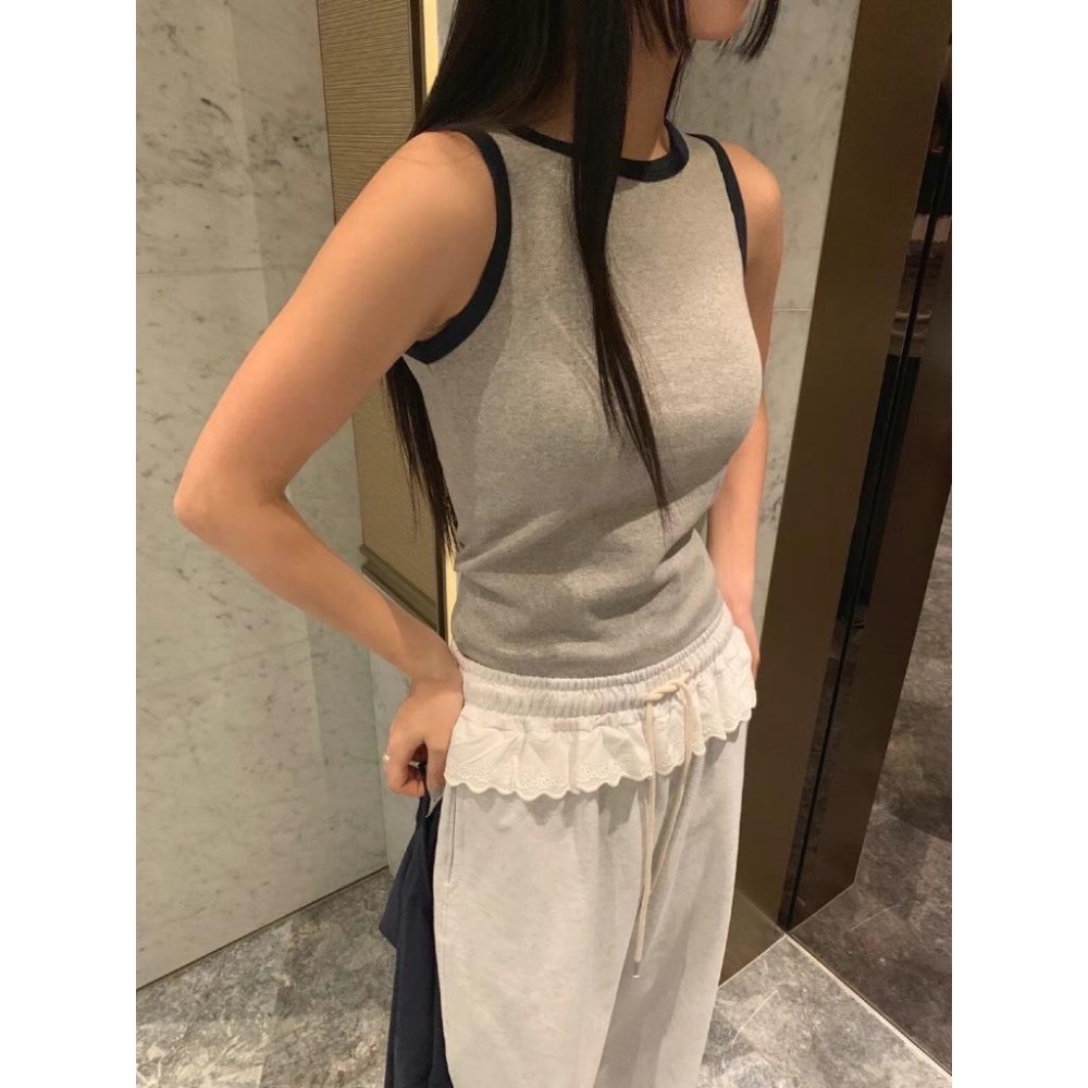 dear.day 韓國🇰🇷連線 正韓 499滾邊背心-細節圖3