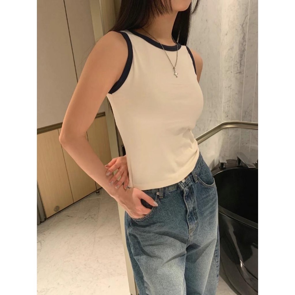 dear.day 韓國🇰🇷連線 正韓 499滾邊背心-細節圖4