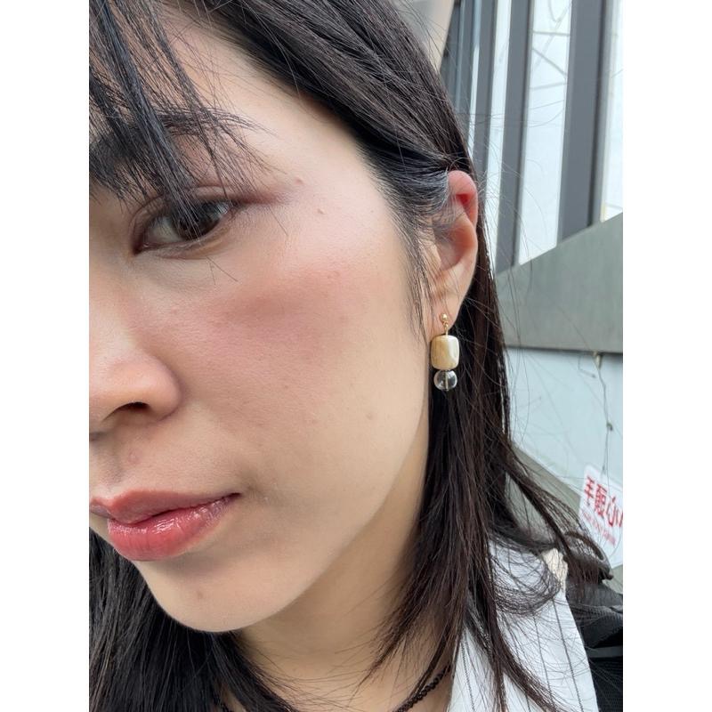 dear.day 原創 手作 380雙色紋理耳環-細節圖7