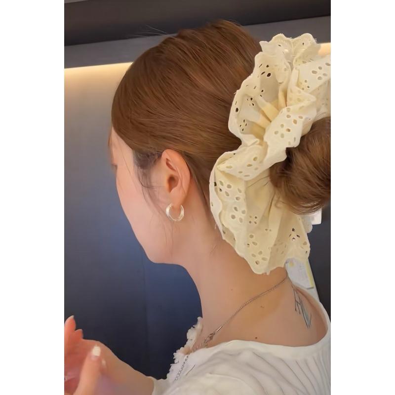 dear.day 現 韓國🇰🇷連線 正韓 330蕾絲髮圈-細節圖4