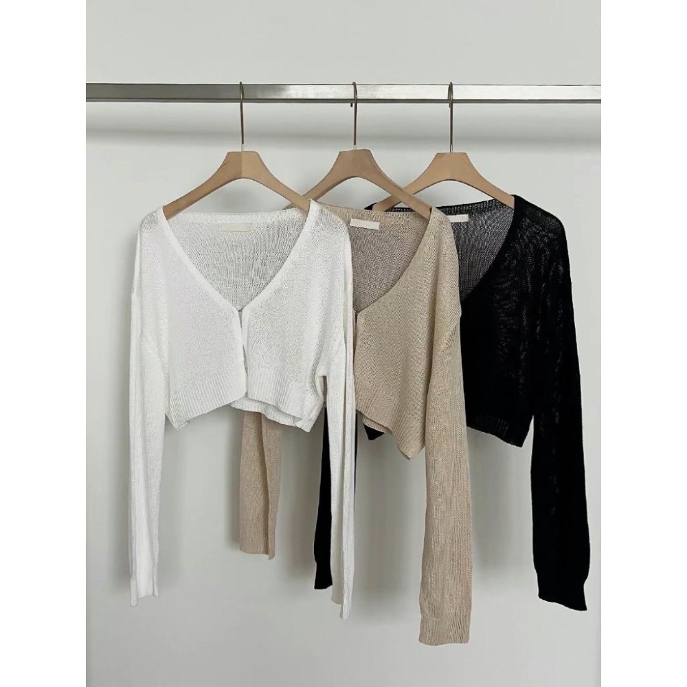 dear.day 韓國🇰🇷連線 正韓 799 針織小外套｜外罩-細節圖4