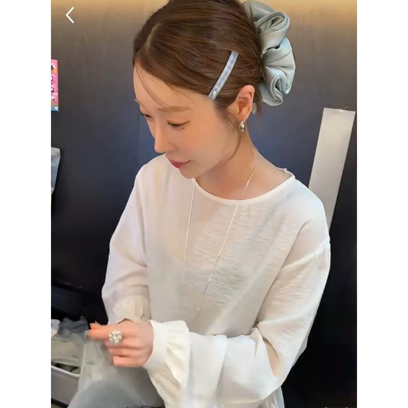 dear.day 現 韓國🇰🇷連線 正韓 280滾邊髮圈-細節圖3