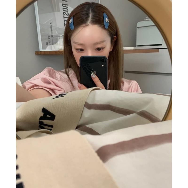 dear.day 現 韓國🇰🇷連線 250蝴蝶結牛仔髮夾｜大人小孩都可以用-細節圖2