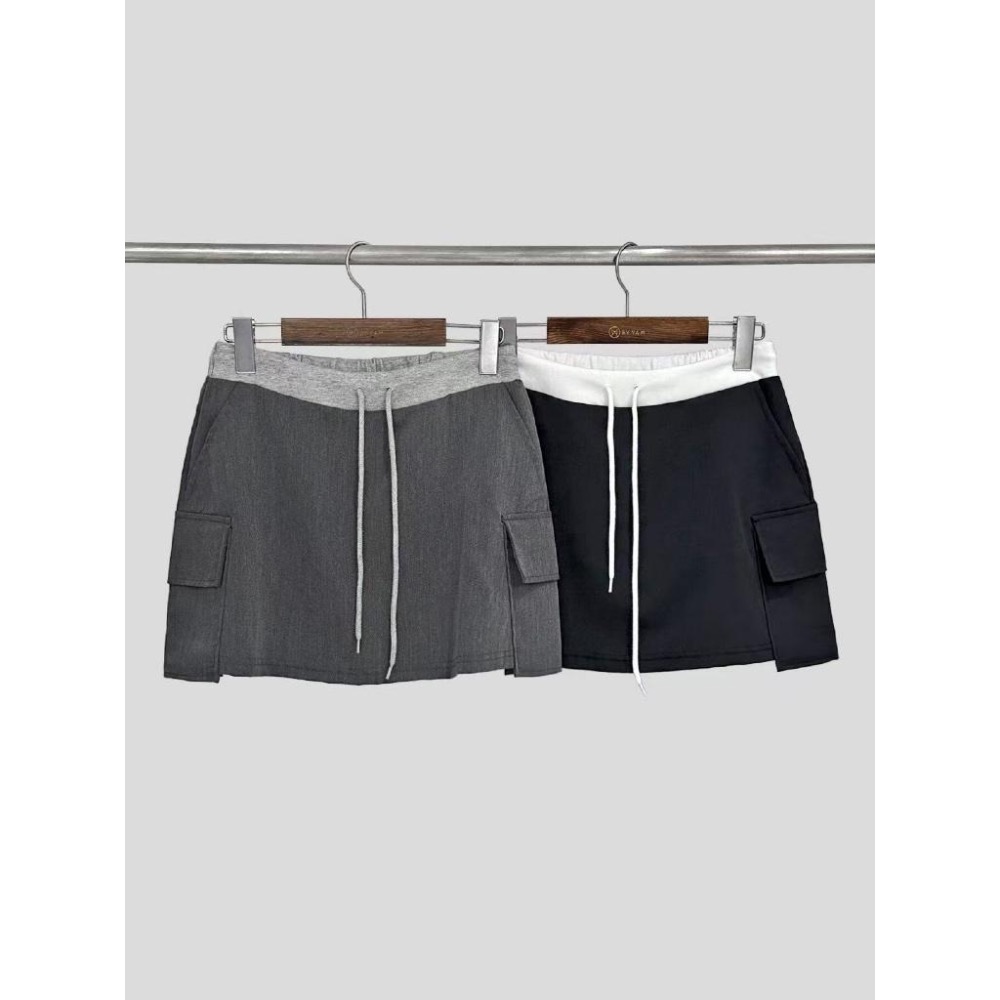 dear,day 韓國🇰🇷連線 正韓 780 拼接工裝褲 | 褲裙-細節圖6