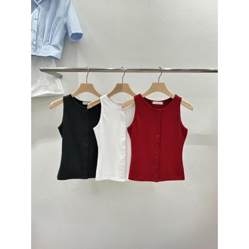 dear.day 韓國🇰🇷連線 正韓 650鈕釦背心-細節圖6