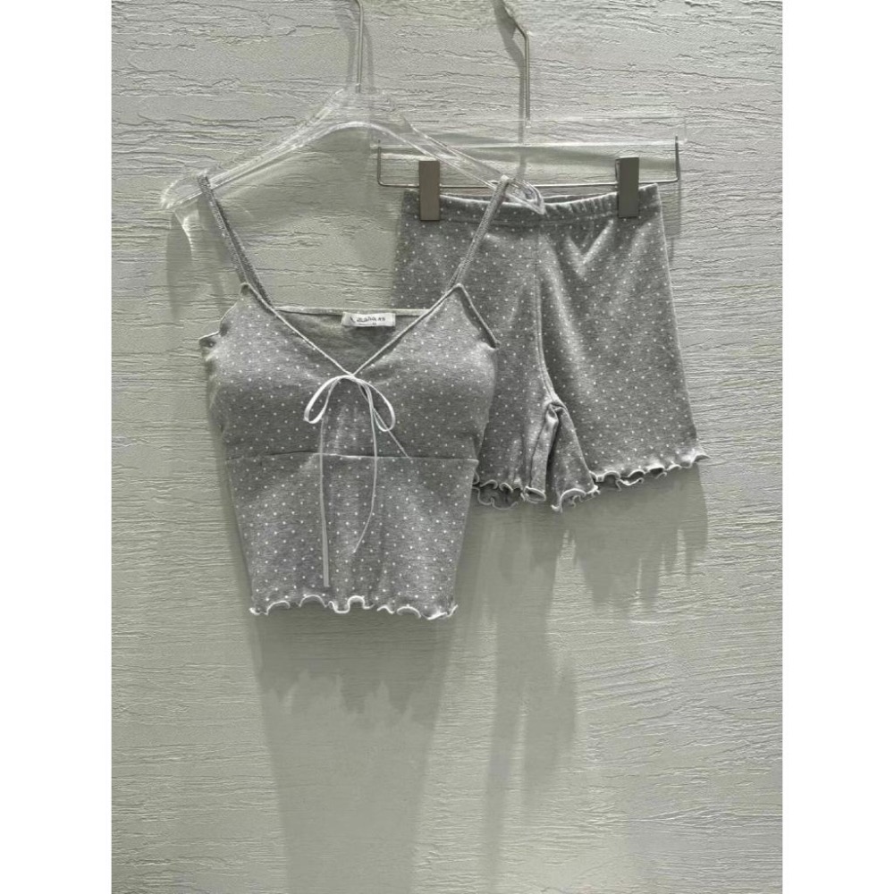 dear.day 韓國🇰🇷連線 正韓 880點點睡衣套裝-細節圖2