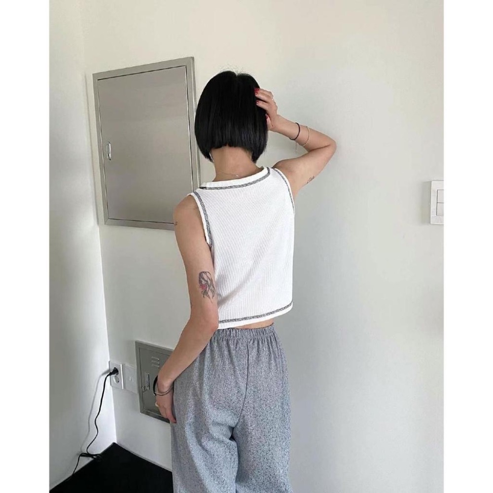 dear.day 韓國🇰🇷連線 正韓 550素色背心-細節圖2