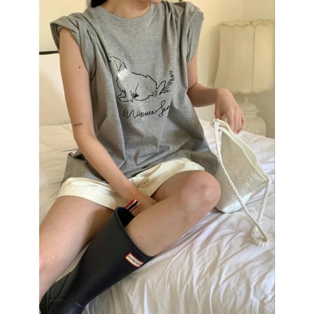 dear.day 韓國🇰🇷連線 正韓 760 狗狗Ｔ恤-細節圖5