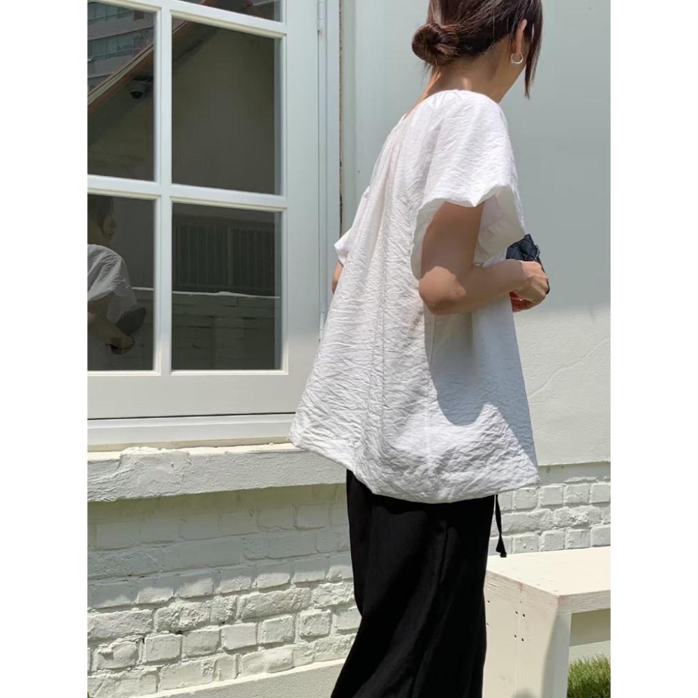 dear.day 韓國 🇰🇷正韓  750泡泡袖上衣-細節圖2